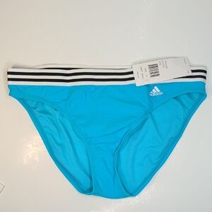 NWT Adidas Hipster Bikini Bottoms AW45H93 Women's Medium Swimsuit Blue NEW